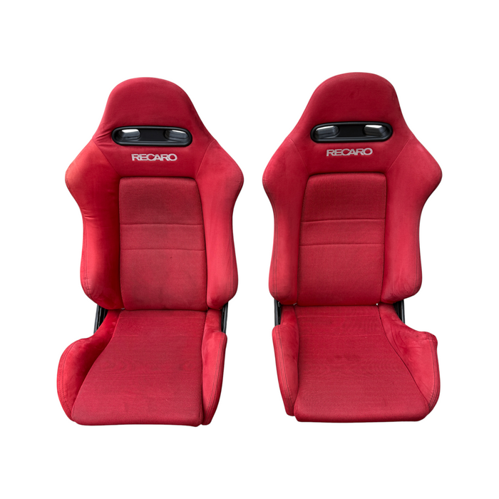 Recaro SR4 Front Seats Red Honda Integra DC5 Type R 02-06