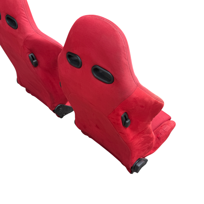Recaro SR4 Front Seats Red Honda Integra DC5 Type R 02-06