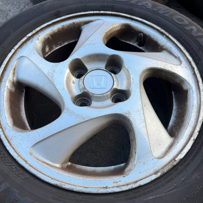 Honda Civic EK1 14" Wheels 14x5.5+45 4x100