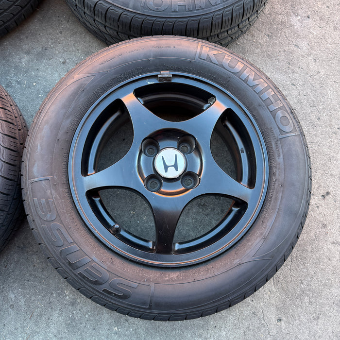 Honda Modulo 14" Wheels Enkei 14x5.5+45 4x100