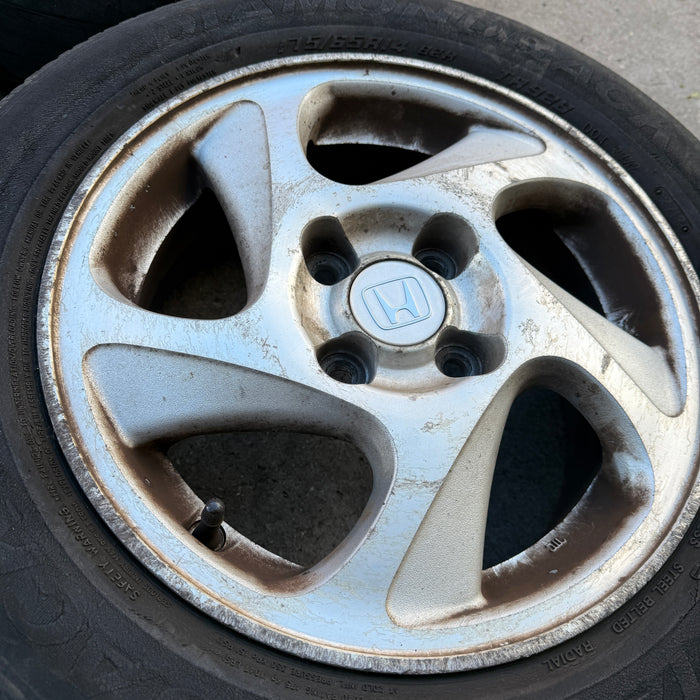Honda Civic EK1 14" Wheels 14x5.5+45 4x100