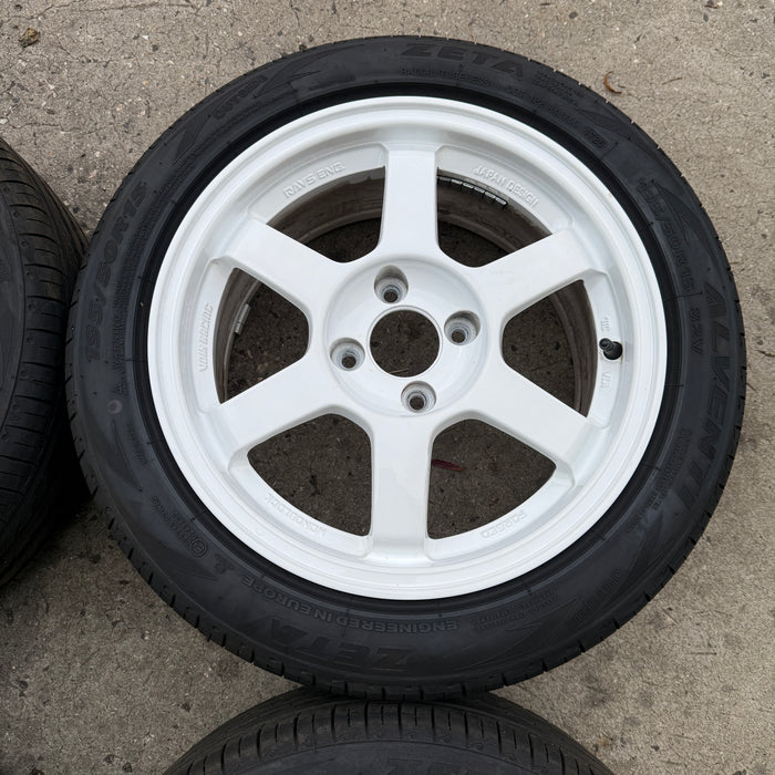 RAYS Volk Racing TE37 Replica Wheels 15x7+38 4x100