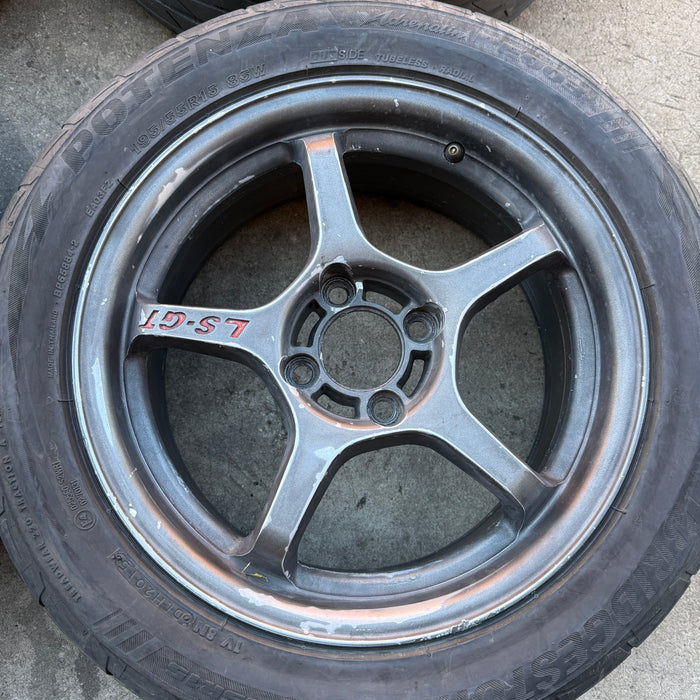 Lenso LS-GT 15" Wheels 15x6.5+38 4x100