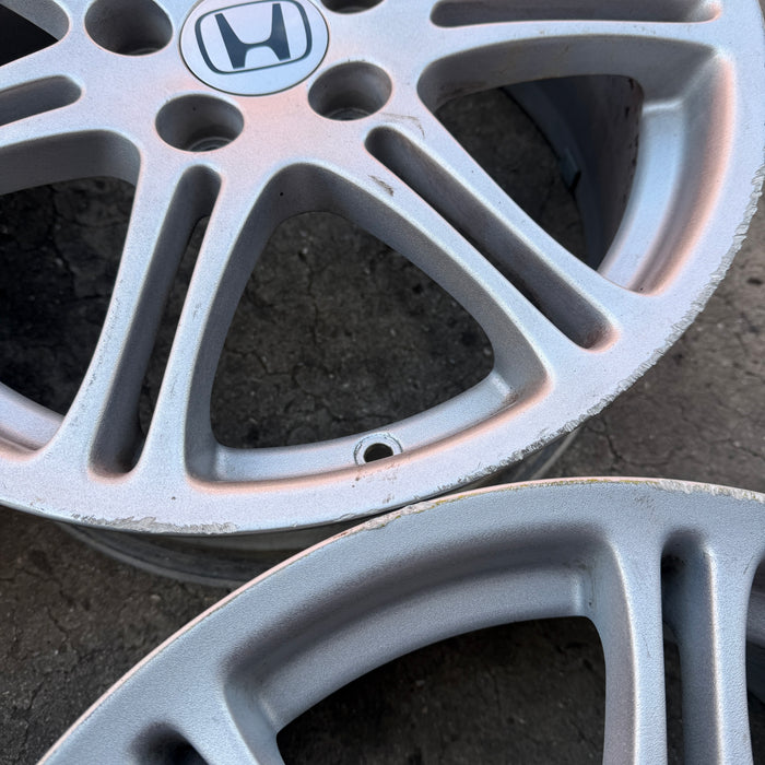 Stock Honda Civic FD Sport 17" OEM Wheels 17x7+45 5x114.3