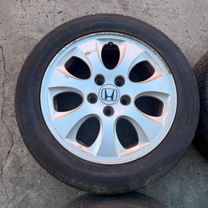 Stock Honda Accord Euro CL9 16" Wheels 16x6.5+55 5x114.3
