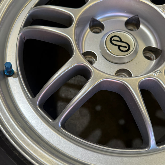 Enkei RPF1 Wheels Silver 16x8+38 5x114.3