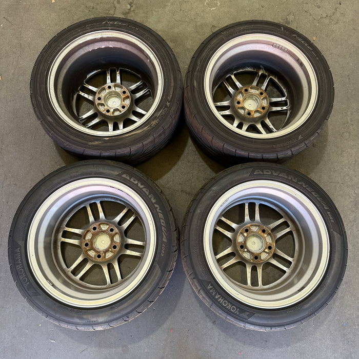 Enkei RPF1 Wheels Silver 16x8+38 5x114.3