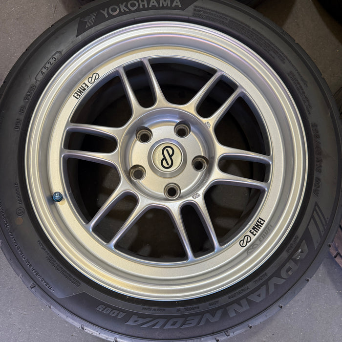 Enkei RPF1 Wheels Silver 16x8+38 5x114.3