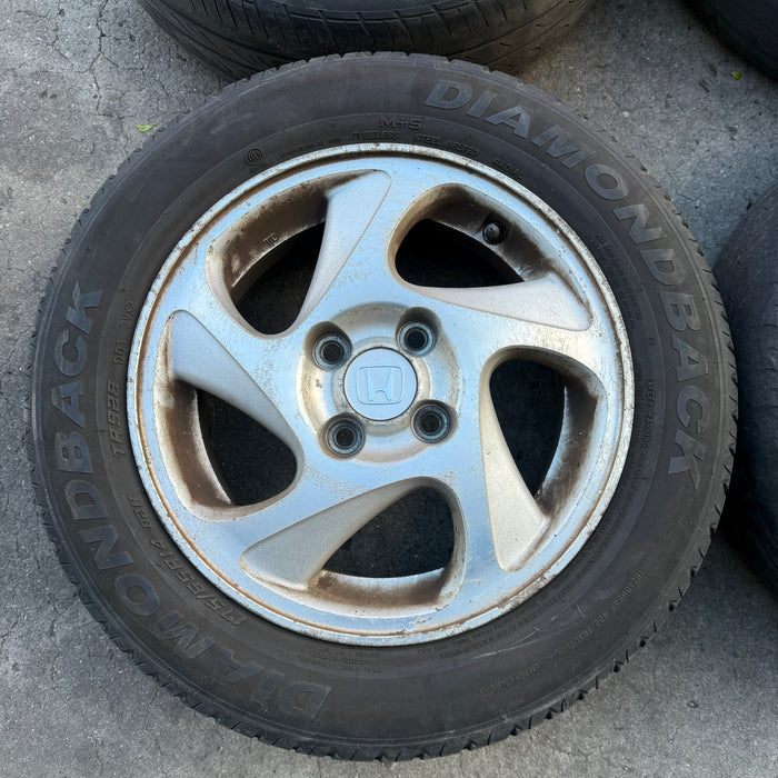 Honda Civic EK1 14" Wheels 14x5.5+45 4x100