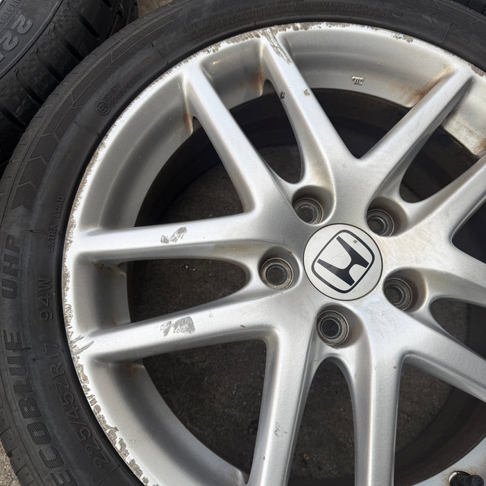 Stock Honda Accord Euro CL9 Sport 17" Wheels 17x7+55 5x114.3
