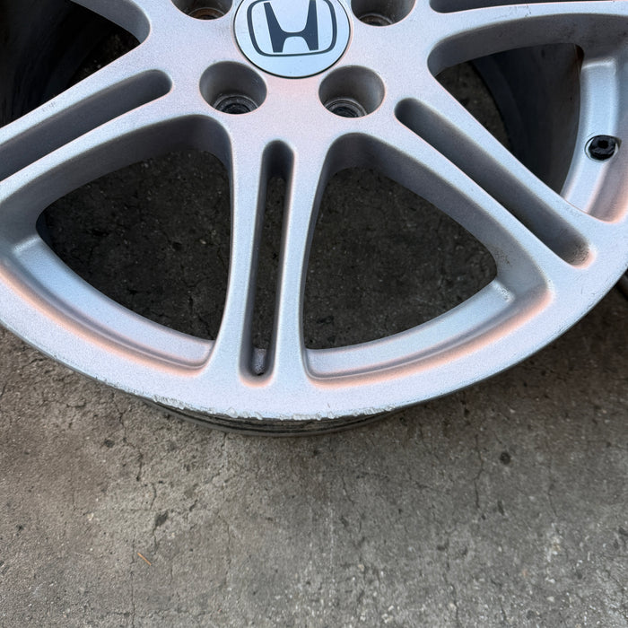 Stock Honda Civic FD Sport 17" OEM Wheels 17x7+45 5x114.3