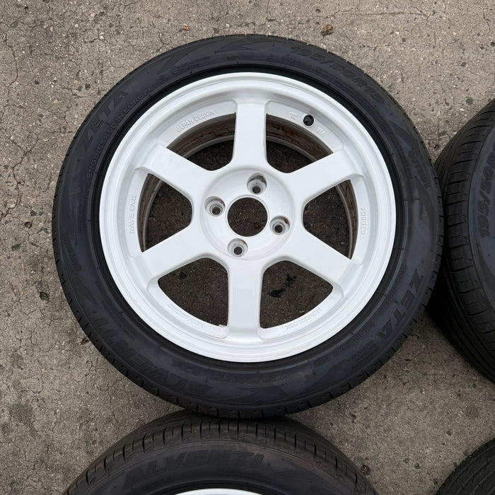 RAYS Volk Racing TE37 Replica Wheels 15x7+38 4x100