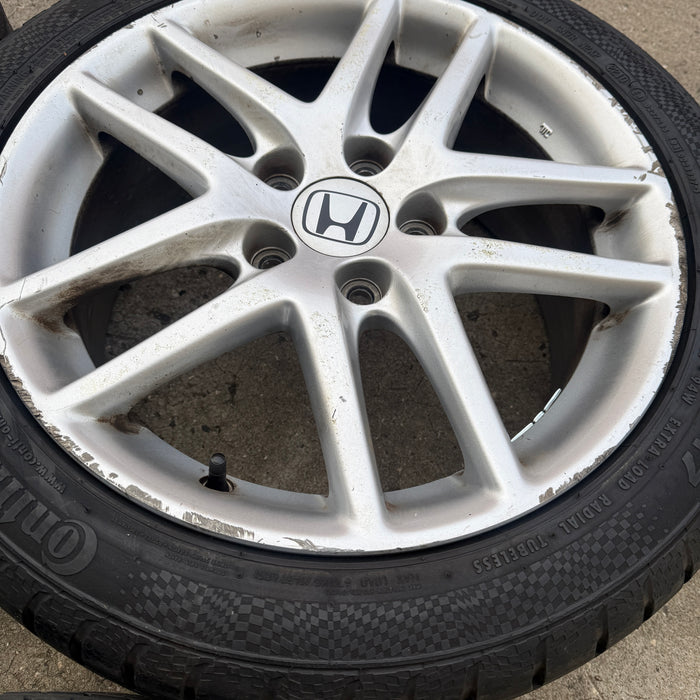 Stock Honda Accord Euro CL9 Sport 17" Wheels 17x7+55 5x114.3