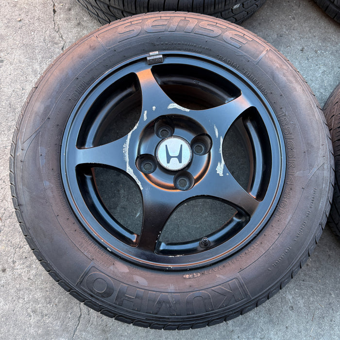 Honda Modulo 14" Wheels Enkei 14x5.5+45 4x100