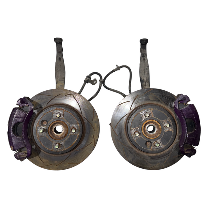 Front Brake Caliper Hub and Knuckles 280mm ABS Honda Civic EG EK 92-00 Integra DC2 94-01