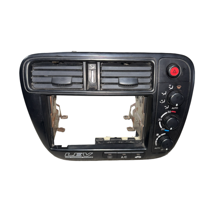 Double Din Conversion Climate Control AC Heater Unit Radio Bezel Trim Honda Civic EJ EK EM 96-00