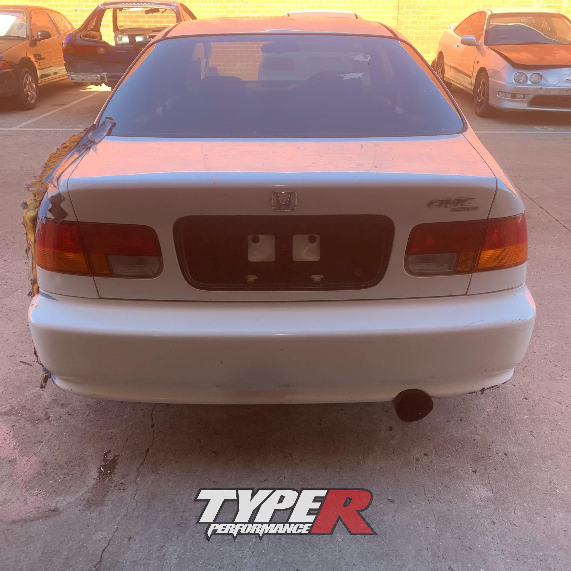 Wrecking 1998 Honda Civic EJ8 B16A Turbo Manual — Type R Performance