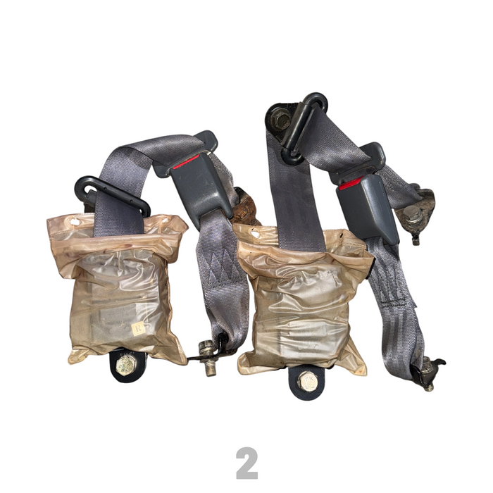 Rear Seat Belts and Buckles Set Honda Civic EG Hatch 92-95