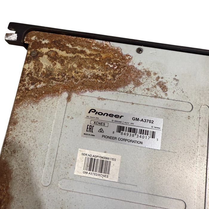 Pioneer GM-A3702 Amplifier 500W 2 Channel Car Audio Amp