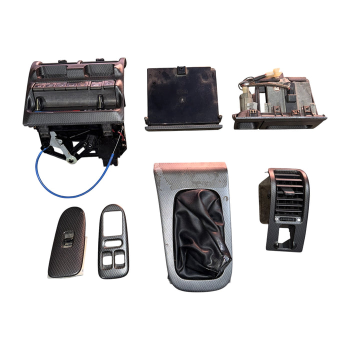 Carbon Interior Centre Console Trims Honda Integra DC2 Type R 96-01