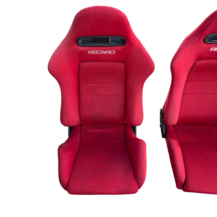 Recaro SR4 Front Seats Red Honda Integra DC5 Type R 02-06