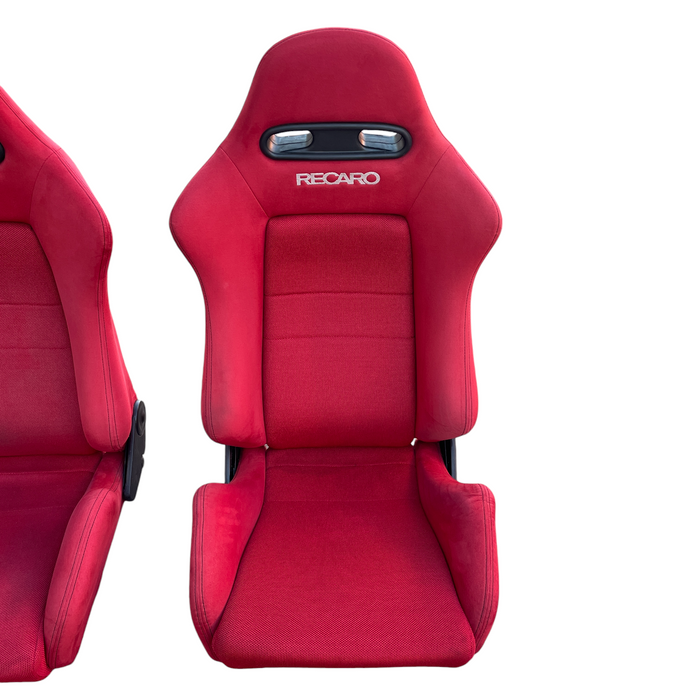 Recaro SR4 Front Seats Red Honda Integra DC5 Type R 02-06