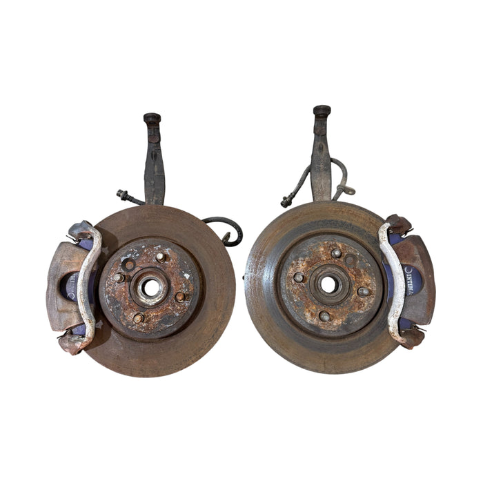 Front Brake Caliper Hub and Knuckles 280mm ABS Honda Civic EG EK 92-00 Integra DC2 94-01