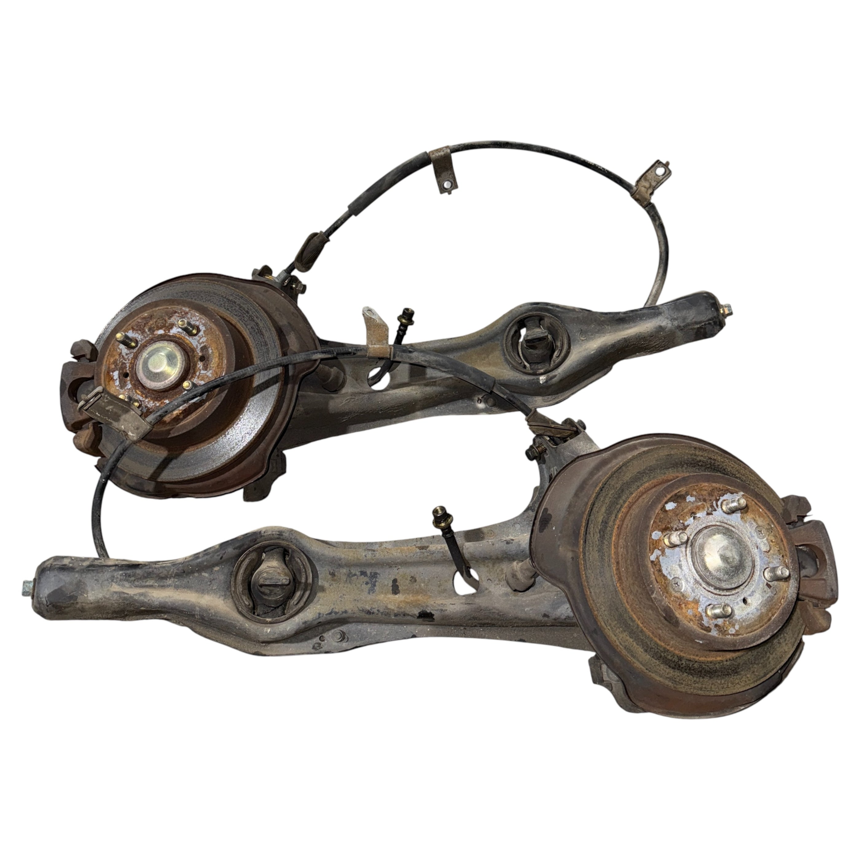 Rear Disc Brake Conversion Trailing Arms ABS 4x100 Honda Civic EG EK 9 ...