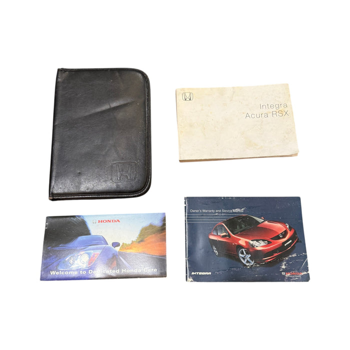 Owner Handbook Maintenance Service Logbook Honda Integra DC5 Type S 05-06