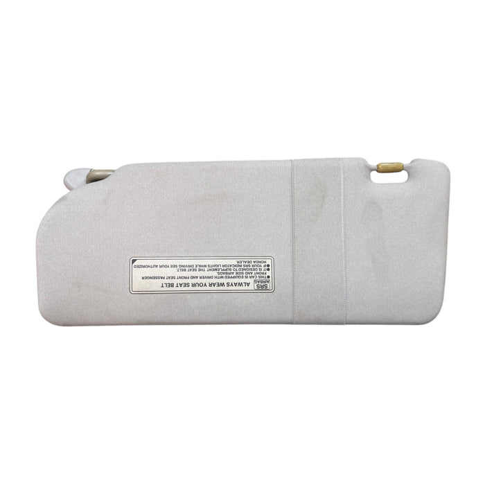 Sun Visor Right Driver Grey Honda Integra DC5 Type S 02-06