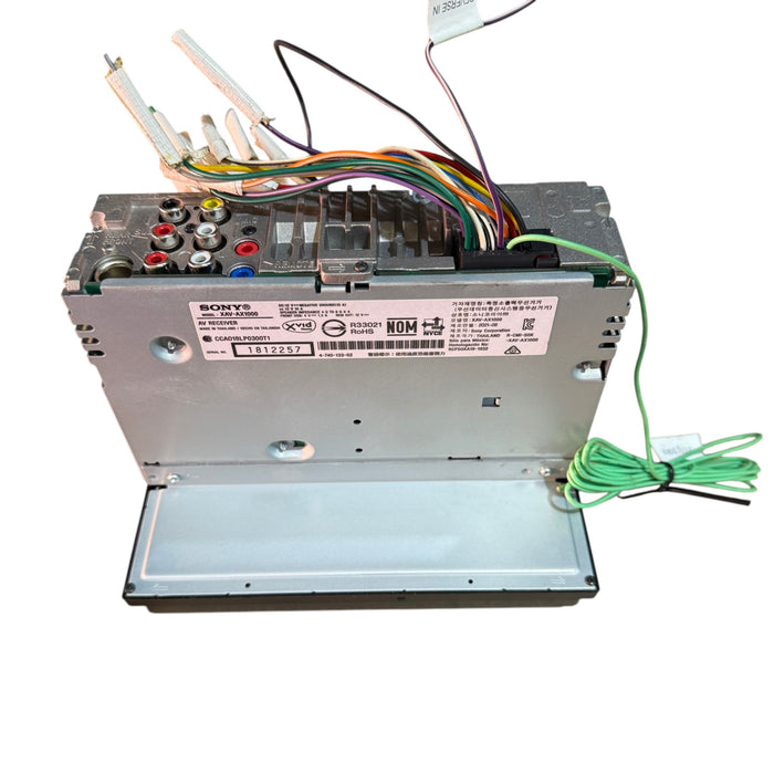 Sony XAV-AX1000 Head Unit Apple CarPlay Bluetooth USB AUX Radio