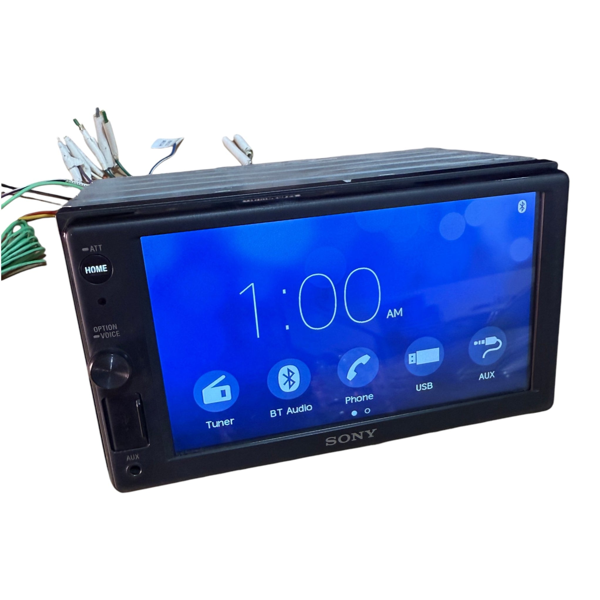 Sony XAV-AX1000 Head Unit Apple CarPlay Bluetooth USB AUX Radio — Type ...