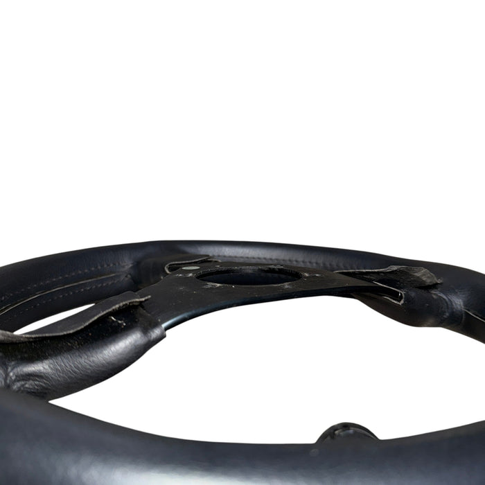 Replica MOMO Steering Wheel 310mm Black Leather Universal