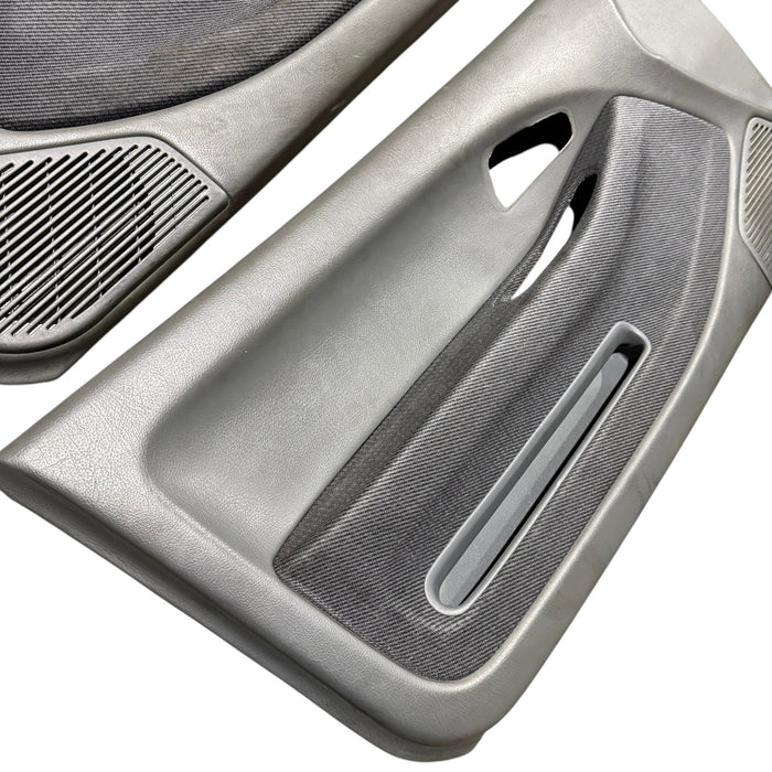 Door Card Panel Trims Power Windows Dark Grey Honda Civic EG Hatch 92-95