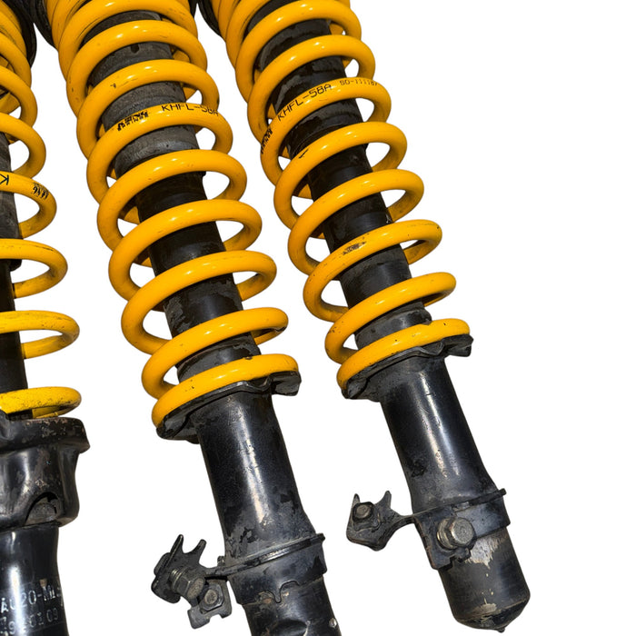 Shocks and King Lowering Springs Rear Fork Honda Civic EG 92-95 Integra DC2 94-01