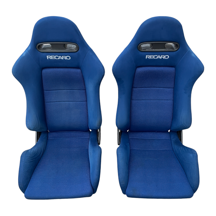 Recaro SR4 Front Seats Blue Honda Integra DC5 Type R 02-06