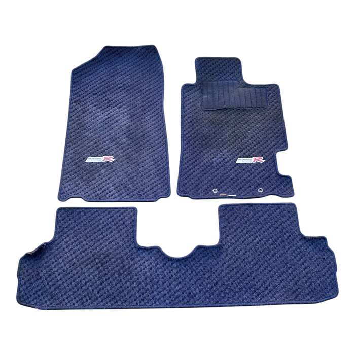 Blue Floor Mats Set Honda Integra DC5 Type R 02-06