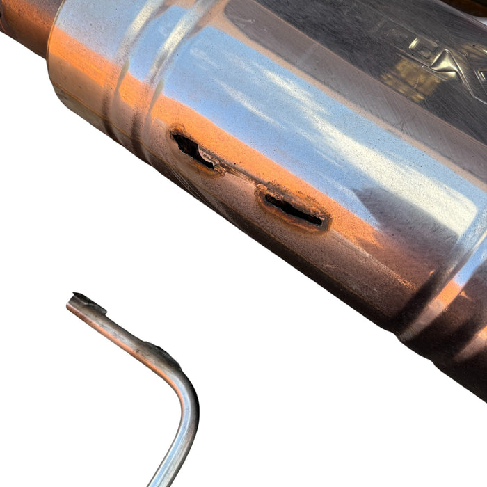 Custom XFORCE 3" Inch Cat Back Exhaust Muffler Honda Integra DC5 Type R 02-06