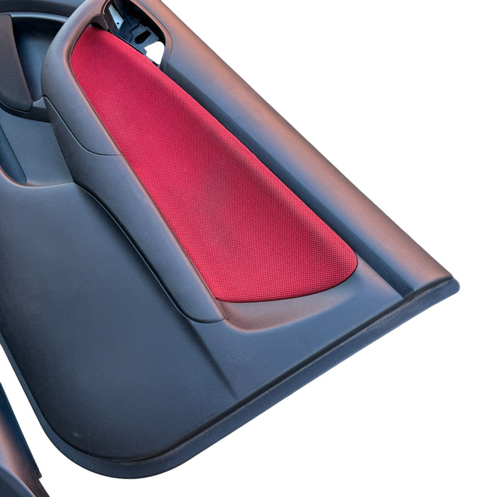 Door Card Panel Trims Red Honda Integra DC5 Type R 02-06