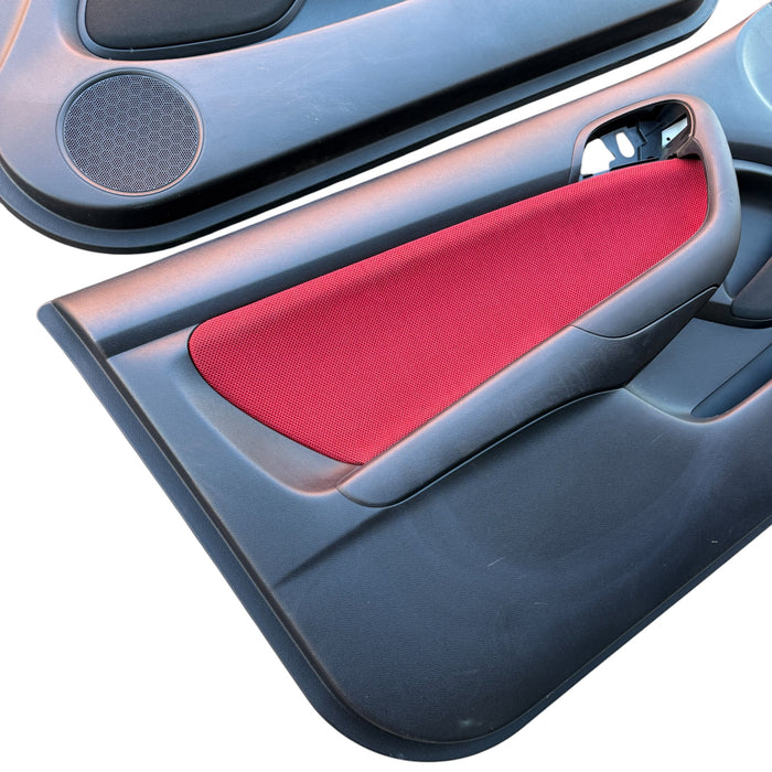 Door Card Panel Trims Red Honda Integra DC5 Type R 02-06