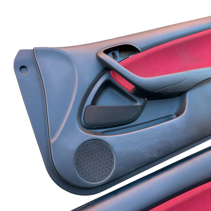 Door Card Panel Trims Red Honda Integra DC5 Type R 02-06