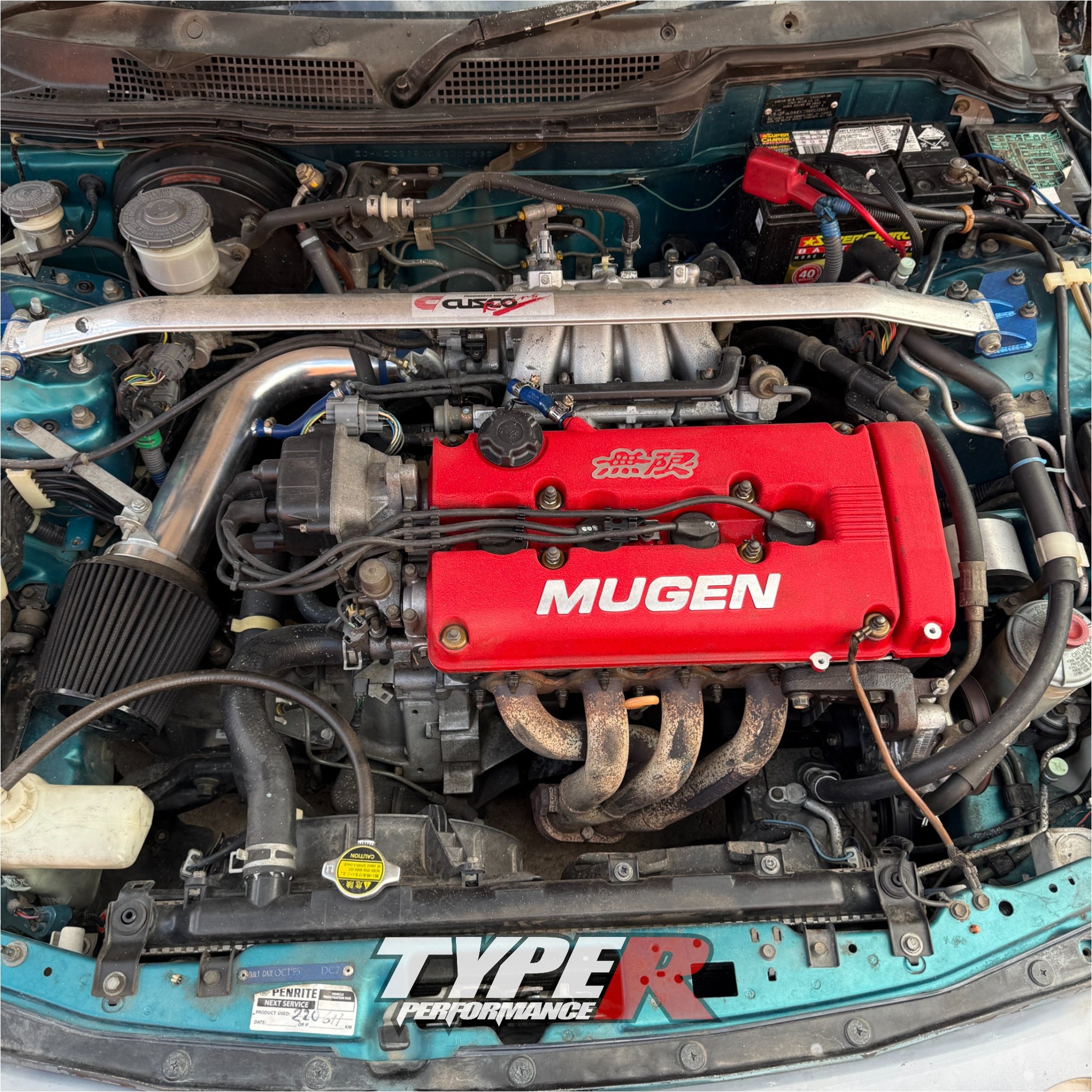 Short Ram Air Intake B18C2 Honda Integra DC2 VTi-R 94-01 — Type R ...