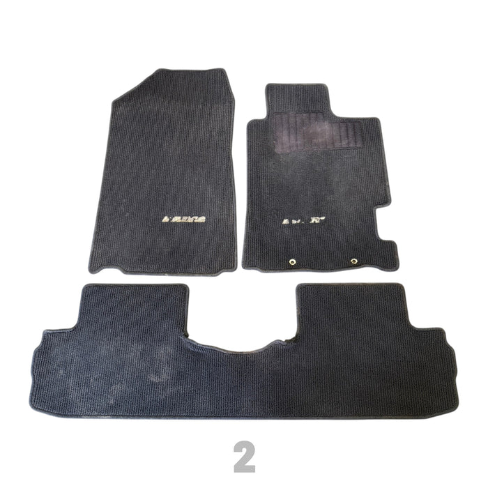 Black Floor Mats Set Honda Integra DC5 02-06