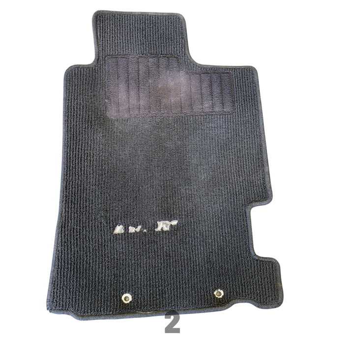 Black Floor Mats Set Honda Integra DC5 02-06
