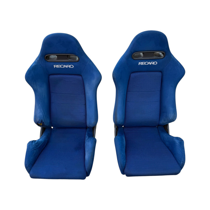 Recaro SR4 Front Seats Blue Honda Integra DC5 Type R 02-06