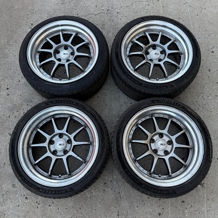 SSR SP3 3 Piece JDM Wheels 18x8.5+43 18x9.5+43 5x114.3