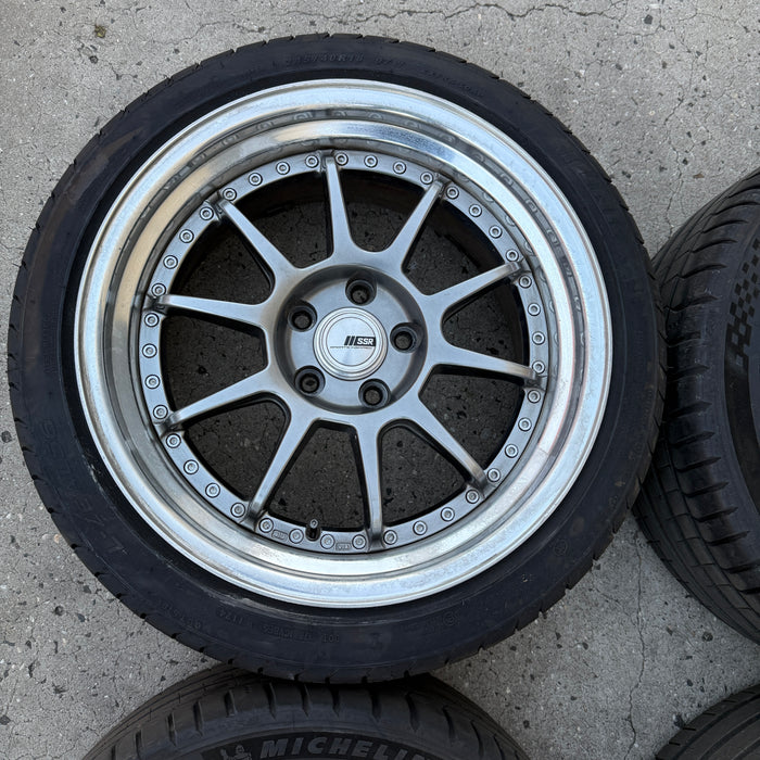 SSR SP3 3 Piece JDM Wheels 18x8.5+43 18x9.5+43 5x114.3