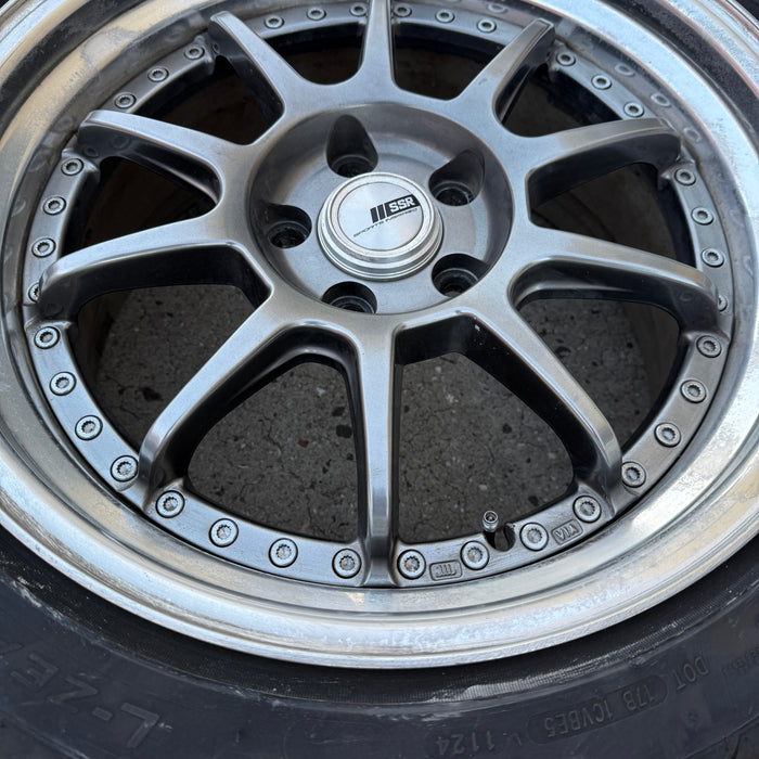 SSR SP3 3 Piece JDM Wheels 18x8.5+43 18x9.5+43 5x114.3