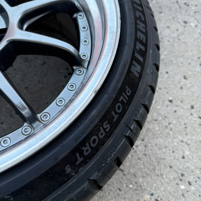 SSR SP3 3 Piece JDM Wheels 18x8.5+43 18x9.5+43 5x114.3