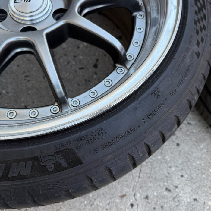 SSR SP3 3 Piece JDM Wheels 18x8.5+43 18x9.5+43 5x114.3